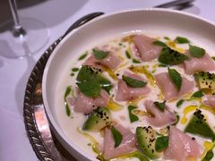 烟熏帝王鱼薄片-壳里西餐厅Coquille Seafood Bistro(蒙自路店)