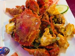蛋黄螃蟹-灯笼馆海鲜餐厅