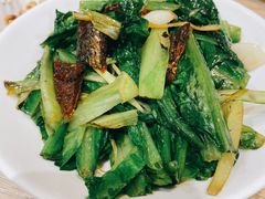鲮鱼豆豉油麦菜-小雅木姜子烤鸡·贵州菜(鸿通城店)