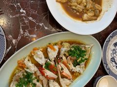 葱油红膏梭子蟹-钱塘花园·宁波菜