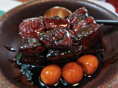 普洱鹌鹑蛋红烧肉-荷风细雨·中国茶宴(碧云店)