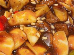 松子牛肉炒年糕-梁溪河畔·吉府花园(南长街南下塘店)