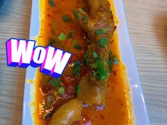 人手一只辣鸡爪-梨花牛肉汤饭(仁恒伊势丹店)