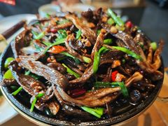 干锅鹿茸菌-村长家的疙瘩汤·东营菜(东营茶城店)