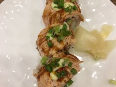 火炙三文鱼卷-红叶日料·放题·海胆·定食(星海店)