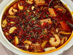 海鲜鲍鱼毛血旺-九朝会昆曲·宴(望京店)