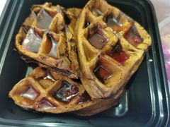 巧克力味华夫饼-永无乡旅行餐吧(京溪店)