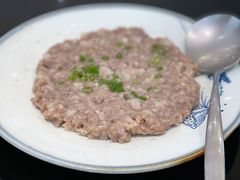 鱿鱼马蹄剁肉饼-花城苑广府菜(海心沙店)