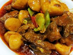 小土豆烧排骨-海荣锅贴馆(五味十字店)