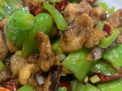 干煸鱿鱼-满口香饭店