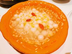 南瓜酒酿小圆子-玫瑰厅上海菜(兴国路店)