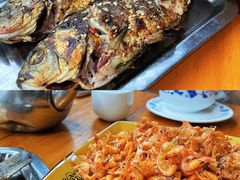 烤鲫鱼-贵长农家乐·北海湿地