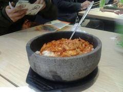 辣白菜五花肉石锅拌饭-正一味石锅拌饭(望京新世界店)