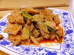 凉拌面筋-郑家山村凉皮 肉夹馍 油泼面