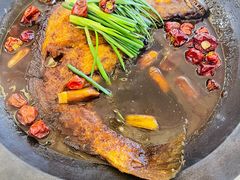 鲽鱼头泡油条-宋庄魁元艺术餐厅