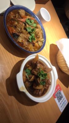 谷连天八宝粥(东明路店)-"第一次尝试谷连天的晚餐03中式快餐的感.