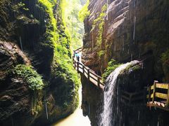 -龙水峡地缝景区