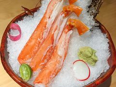 蟹脚刺身-綱元·海鲜豆捞(明州里店)