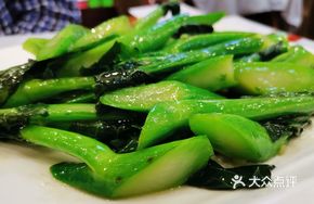 Ginger Stir-fried Mustard Greens