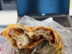 -正宗杂粮煎饼香软鸡蛋饼