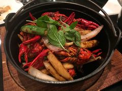 秘制黑胡椒小龙虾-鹿港小镇(悠唐店)