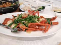 姜葱炒龙虾-新加坡海鲜共和(名胜世界圣淘沙海滨坊)