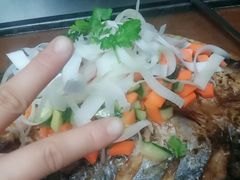 -探鱼·鲜青椒爽麻烤鱼(中天广场店)