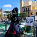 在墨西哥瓜达拉哈拉赶上一场印第安风俗的万圣节🎃