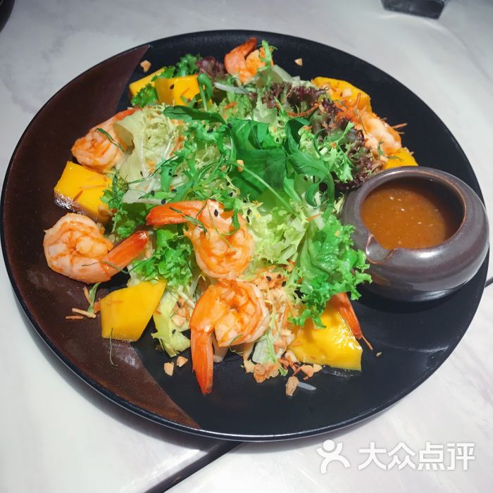 宁曼拾光bistro nimman time泰式芒果大虾沙拉图片 