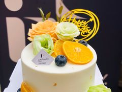 情深似海森系动物奶油水果蛋糕-艾加柒克蛋糕茶歇甜品台(春熙路店)