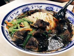 牛肉素浇面-刘长兴(逸仙桥店)