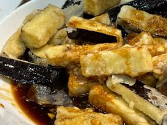 蛤蜊肉拌茄子-华春餐馆(鱼山路店)