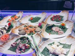 生鱼片-鼎香缘海鲜自助火锅烤肉(锦辉购物广场店)