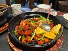 黑椒菠萝啫猪颈肉-旺爷砂锅·茶作(国贸城店)