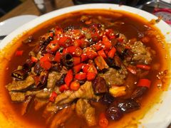 水煮牛肉-醉得意·山茶油炒土鸡(福州软件园店)
