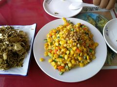 松仁玉米-回头客餐厅·家的味道农家菜·虹鳟鱼·铁锅炖(雁栖湖店)