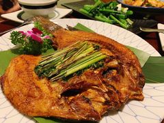 香茅草烤罗非鱼-紫滇源云南生态菜(丹凤街店)