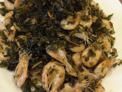 干烧咸菜虾-锦江中华村农家乐饭庄