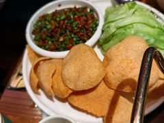 九层塔肉碎生菜包-泰堤坊(淡水体育馆店)