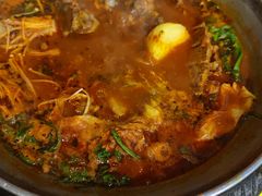 土豆排骨火锅-喇喇排骨火锅·传统韩式脊骨汤(望京西园总店)