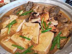 -东来菜馆•手抓海鲜家常菜•海鲜锅贴(鸽子窝店)