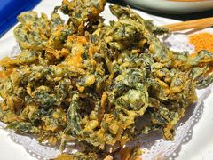 炸花椒芽儿-华盛园卷子王农家菜水库鱼