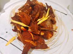 孜然海南东山羊小排-香香海南菜餐厅