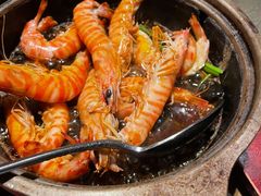 雨花石灼基围虾-大连君悦酒店·星海湾壹号Dalian·Dalian(星海广场店)
