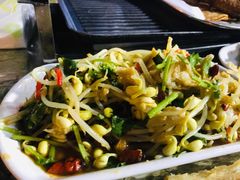 豆芽面筋-二道木烤羊腿(桃花潭店)