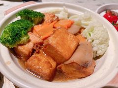日式花菇豆腐煲-T館·花园艺术餐厅