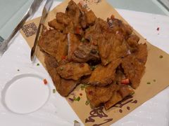 -海派美食·家宴海鲜青岛菜·石锅鲽鱼头(东方城店)