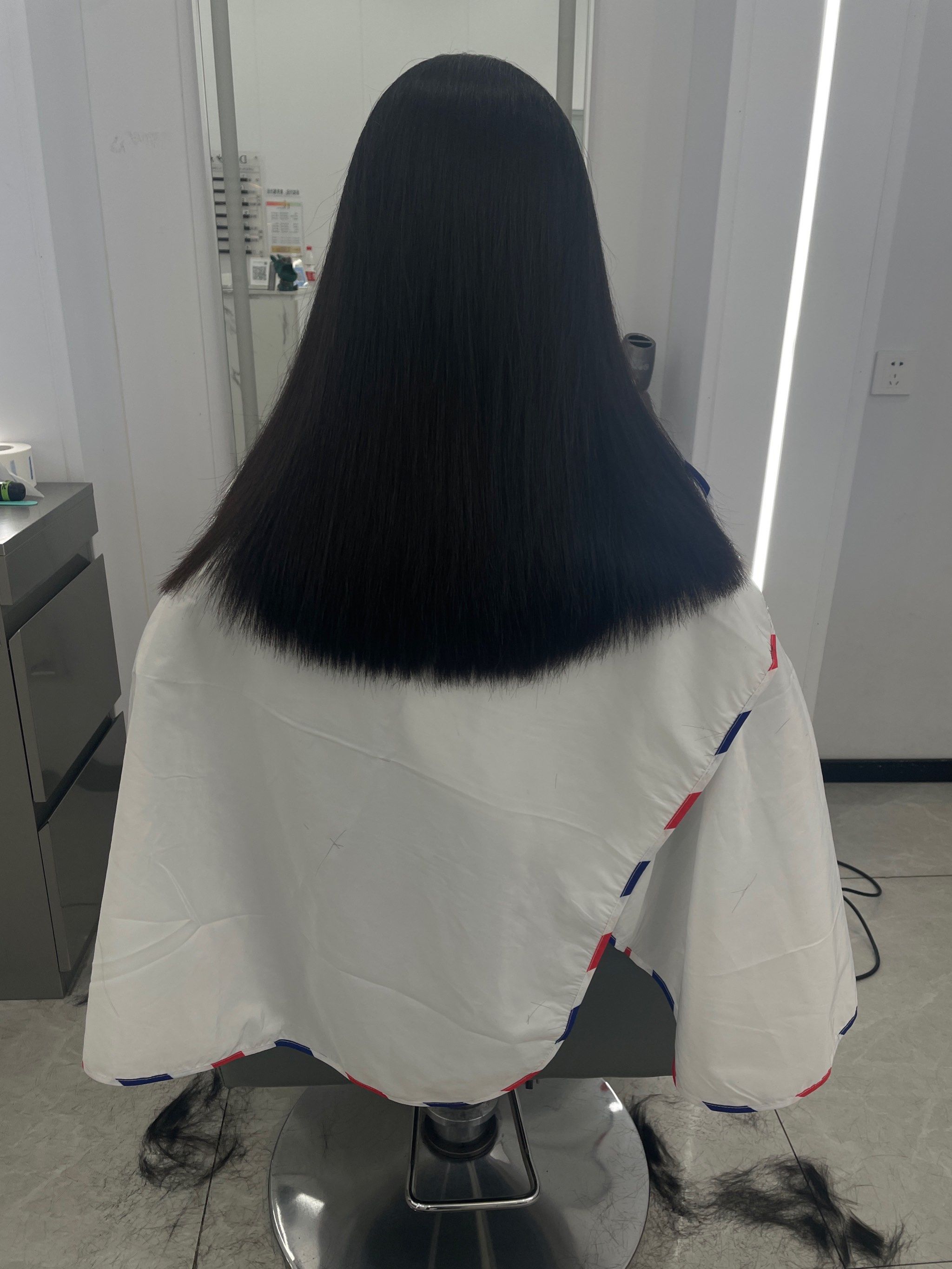 披肩柔顺长发