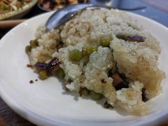 腊肉碗豆酒米饭-大邑李记肥肠血旺