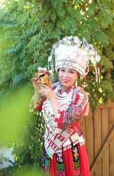 -后宫·古装汉服京剧儿童亲子全家福摄影